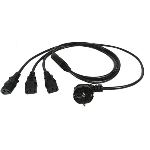 Cable De Alimentación 5 M Para Pequeños Electrodomésticos - Enchufe Europeo, 230V/2.5A, Blanco