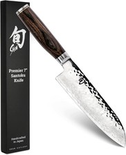 Shun Premier 7 Santoku Knife - TDM0702 - Waln...