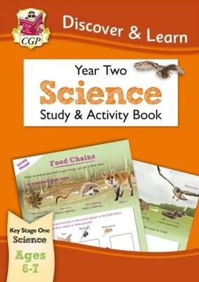 KS1 Science Year 2 Discover & Learn: Study & Activity Book | Cgp Books | Buch