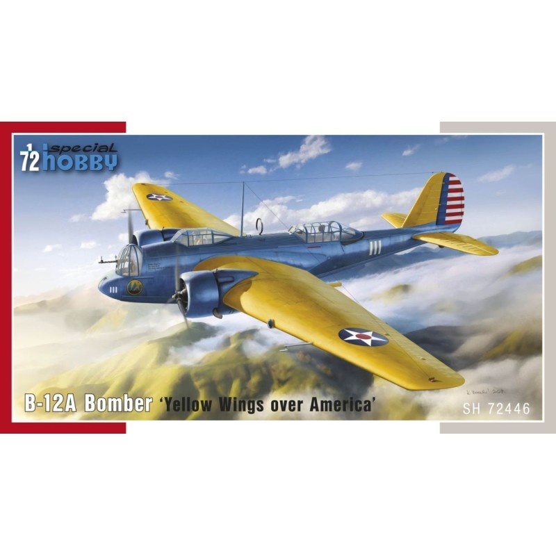 SPECIAL HOBBY 72446 B-12A BOMBER maquette d'avion USAAC échelle 1/72