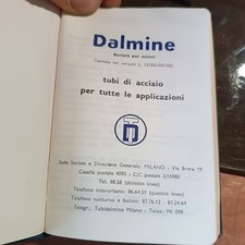 Dalmine tubi in acciaio prodotti tubolari manuale 1961 Potito campobasso ferro