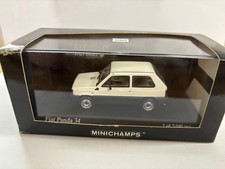 Minichamps Fiat Panda 1:43 Diecast Model Car Used with Box Damage