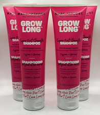 4PK Marc Anthony Grow Long Shampoo ~ 8.45 FL OZ Each ~ Caffeine + Ginseng ~ NEW
