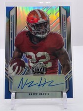 2021 Leaf Metal Draft Portrait Autographs Najee Harris /35