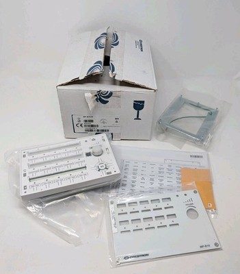 Crestron MP-B10-W Control Panel Media Presentation White Button A/V MP-B10