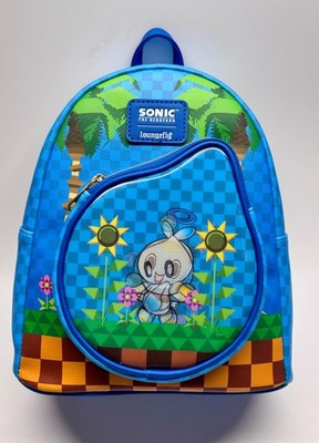 SONIC THE HEDGEHOG LOUNGEFLY CHAO GARDEN BACKPACK-NEW WITH TAGS!