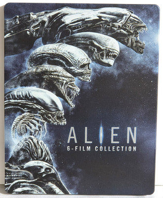 Alien 6-Film Collection Blu-ray Steelbook 6 discs LIKE NEW No Dents OOP