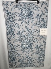 Laura Ashley Accent Rug 26  X 45  New Blue Gray