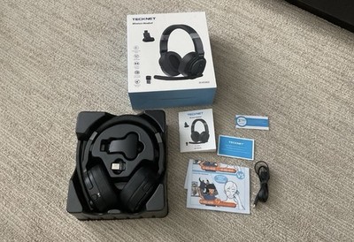 TeckNet TK-HS005 Wireless USB Headset with Microphone NIB