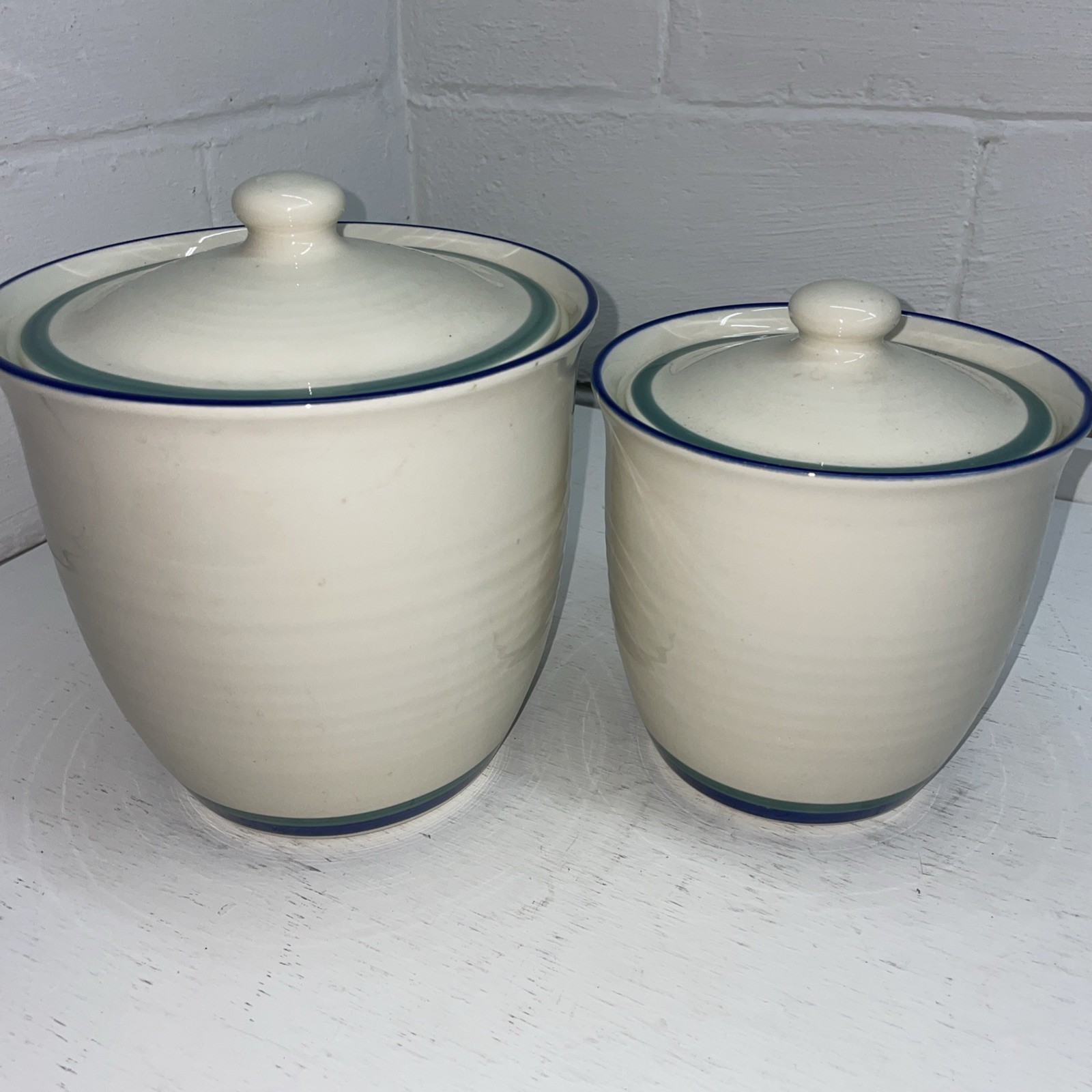 Of 2.  9.5&rdquo;x8&rdquo; & 7&rdquo;x6.5&rdquo;. Rare