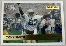 1992 Courtside Draft Pix Tony Smith Gold Variant Rookie Card #76 Southern Miss. rookie card picture