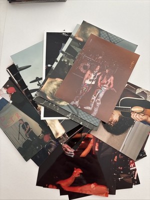 VTG Mixed Lot Of 25 1990s Concert Music Community Local Etc Color Photos