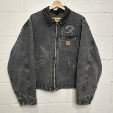 Vintage Carhartt Blanket-Lined Detroit Jacket Gravel/Grey J97 GVL Men s 2XL