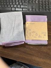 Norwex Enviro And Window Cloths Set Gray And Lavender