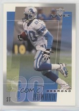 2001 Upper Deck MVP Desmond Howard #92 1k3