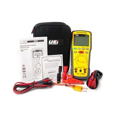UEi IRT807 Insulation Resistance Tester 1000V AC/DC, Advanced Megohmmeter Mea...