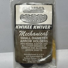 Kwikee Kwiver Mechanical Small Diameter Arrow Holders Fits Beman Easton SD-4-B