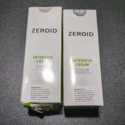 ZEROID INTENSIVE CREAM 80ml / 2.70 fl oz SEALED EXP 4/2028 for SEVERE DRY SKIN