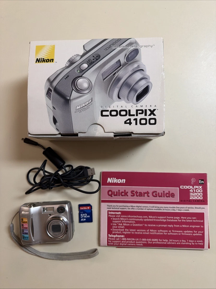 Nikon COOLPIX 4100 Digital Cameras for Sale | Shop New & Used