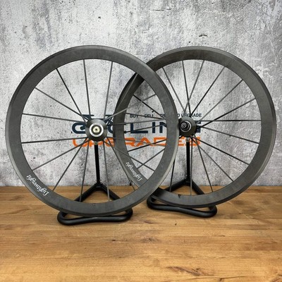 Lightweight Meilenstein C 24E Carbon Clincher Wheelset 700c Rim