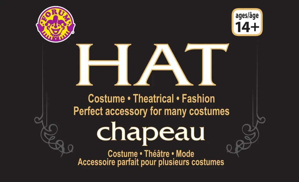 棕色人造麂皮绒成人牛仔帽,男式无码 — 第 2/3 张图片