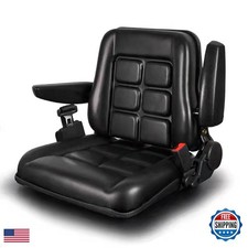 Cozlmhj Universal Adjustable Forklift Seat Safety Belt And Armrest Adjustable