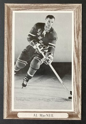 Al MacNeil 1964-67 Beehive Group 3 (Three) Photos #139 - New York Rangers