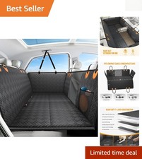Waterproof Dog Hammock Back Seat Cover - Easy Installation for Compact Cars/SUVs