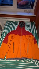 Regatta SM Waterproof Shell Jacket Bright Orange. Two Light Stains See Pics.