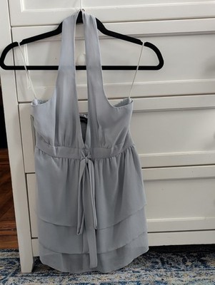 Vintage Zara Basic Tiered Halter Top