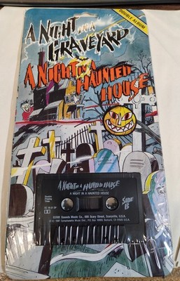 A Night In A Graveyard / Haunted House Double Album (Cassette, 1987) BRAND NEW