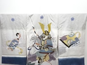 7759389: JAPANESE KIMONO / KIMONO FOR BOYS / HORSEBACK