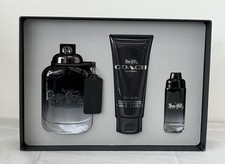 COACH FOR MEN by Coach 3 Pcs Gift Set: 3.3 0.5 Oz Eau de Toilette 3.3 S. Gel