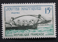 Timbre - FRANCE - Joutes nautiques - YT 1162 - Neuf ** - 1958