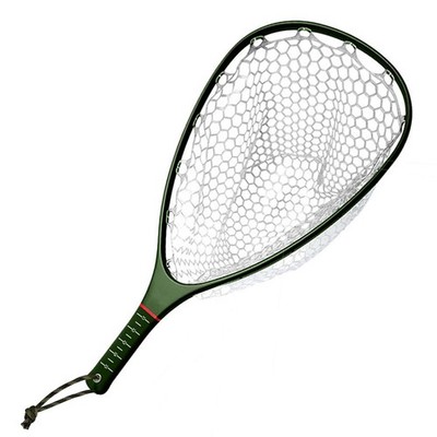 Riverruns Carbon Fiber Landing Net - Fly Regular Handle, Handle/Green