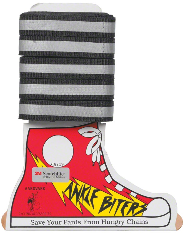 Aardvark Ankle Biters Reflective legbands Black Cd25 12590₽