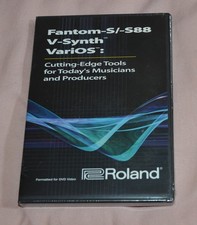 Roland Fantom-S/S-88 DVD Video Tools for Musicians and Producers - New, Sealed