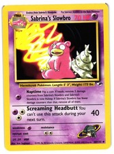 Pokemon TCG Sabrina's Slowbro 60/132 Unlimited Uncommon Gym Heroes LP on eBay