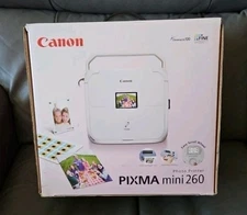 Canon Photo Printer PIXMA Mini 260 Quick Portable Photo Printing Bluetooth NOB