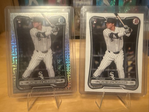 Munetaka Murakami 2026 Bowman Mojo Refractor And Base #9. Chicago White Sox.