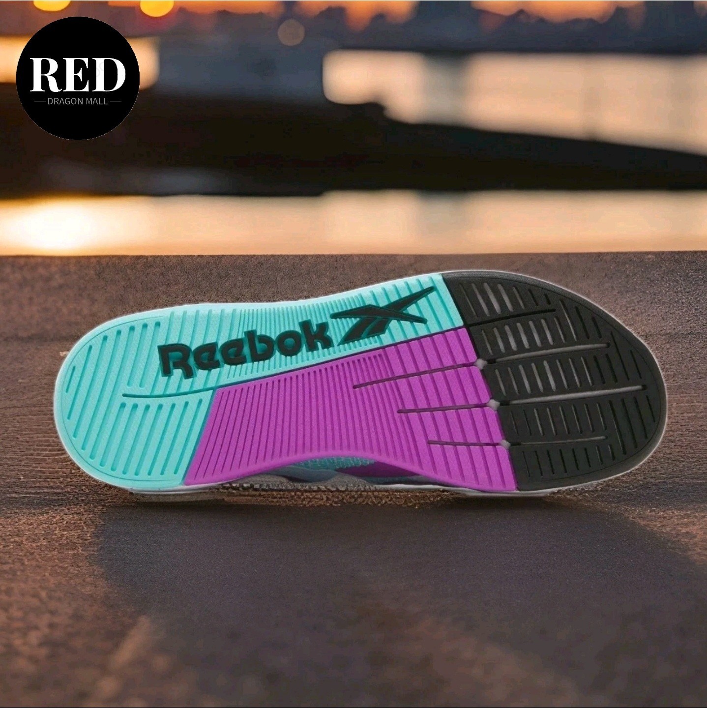 Reebok Nano X5 White Aqua Purple Athetic Cross Training Sneakers - Men's Size 9 thumbnail 7