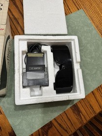 Vintage Sega Master System 3-D Glasses w/ Adaptor Box Styrofoam Untested