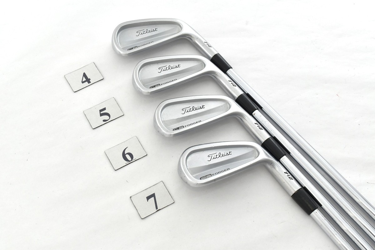 7PCS Titleist 712 CB Forged Iron Set 4-5-6-7-8-9-P NSPRO