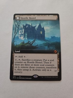 EXTENDED ART HOSTILE HOSTEL // CREEPING INN NM! *INNISTRAD: MIDNIGHT HUNT*