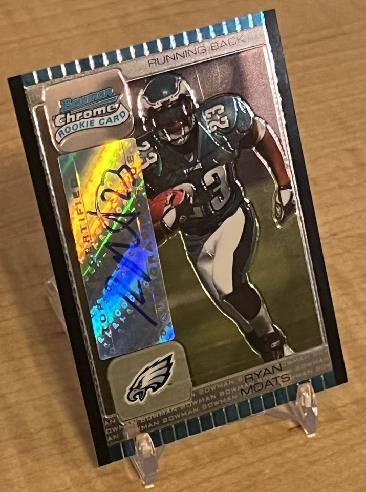 2005 Bowman Chrome Rookie Auto Craig Bragg #256 UCLA/Green Bay Packers - Image 3 of 4