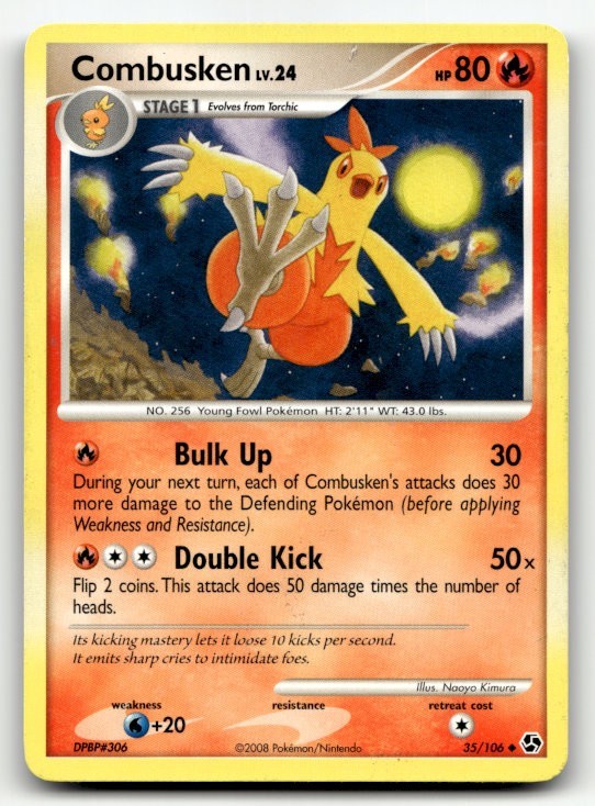 Combusken 35/106 Normal Uncommon Great Encounters LP