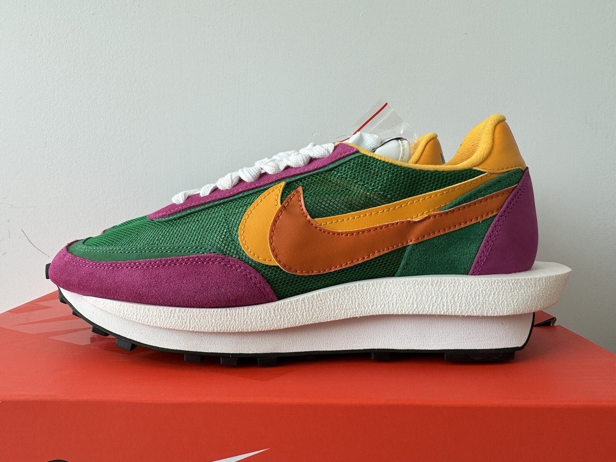 Sacai X Nike LD Waffle “Pine Green” SZ 10! Brand New! 193151089328 