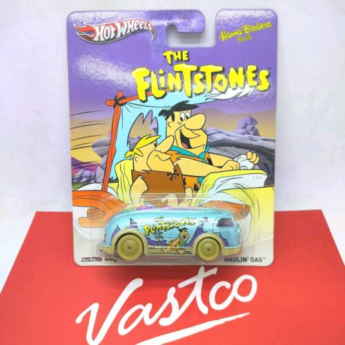 2014 Hot Wheels Pop Culture Hanna Barbera The Flintstones HAULIN GAS 1:64 X8366