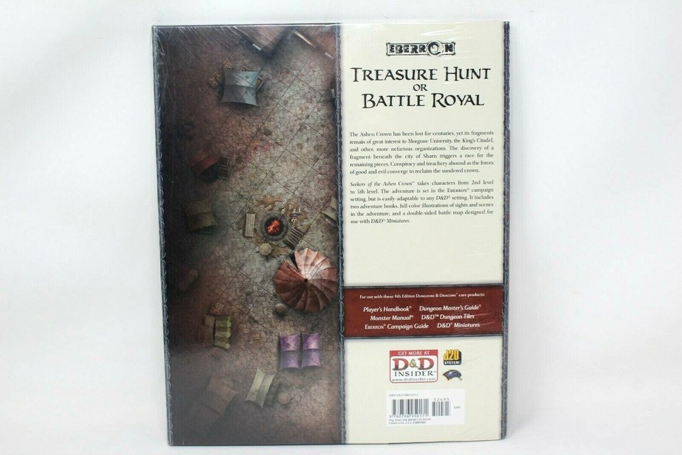 Seekers of the Ashen Crown: A 4th Edition D&D Adventure for