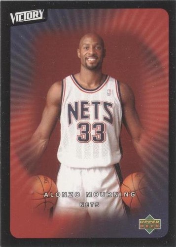 ALONZO MOURNING 2003-04 UPPER DECK SP SIGNATURES BASKETBALL AUTO
